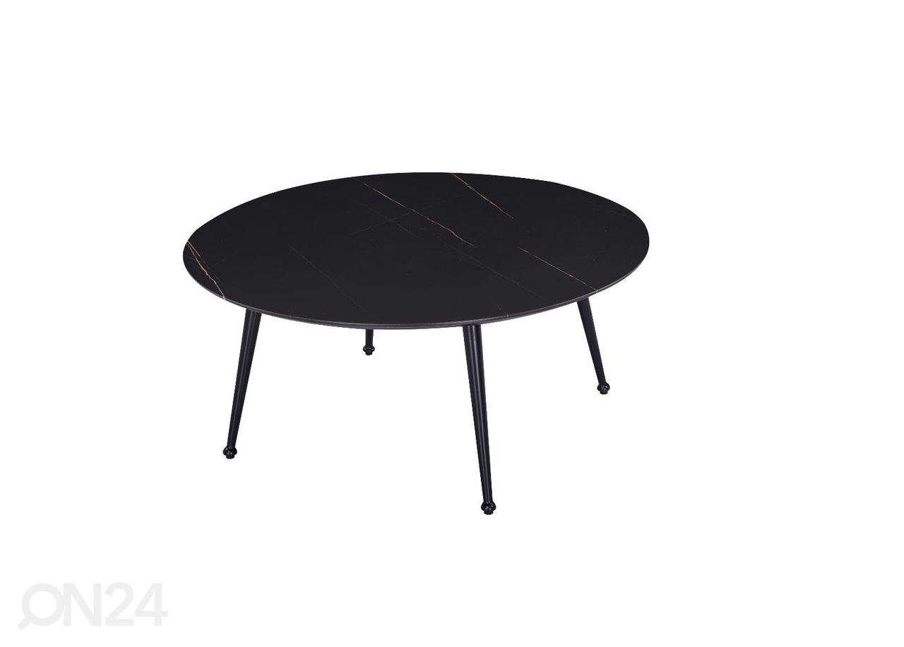 Diivanilaud Tron Ø 80 cm suurendatud