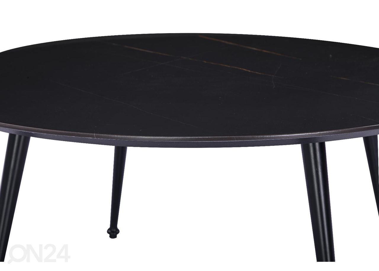 Diivanilaud Tron Ø 80 cm suurendatud