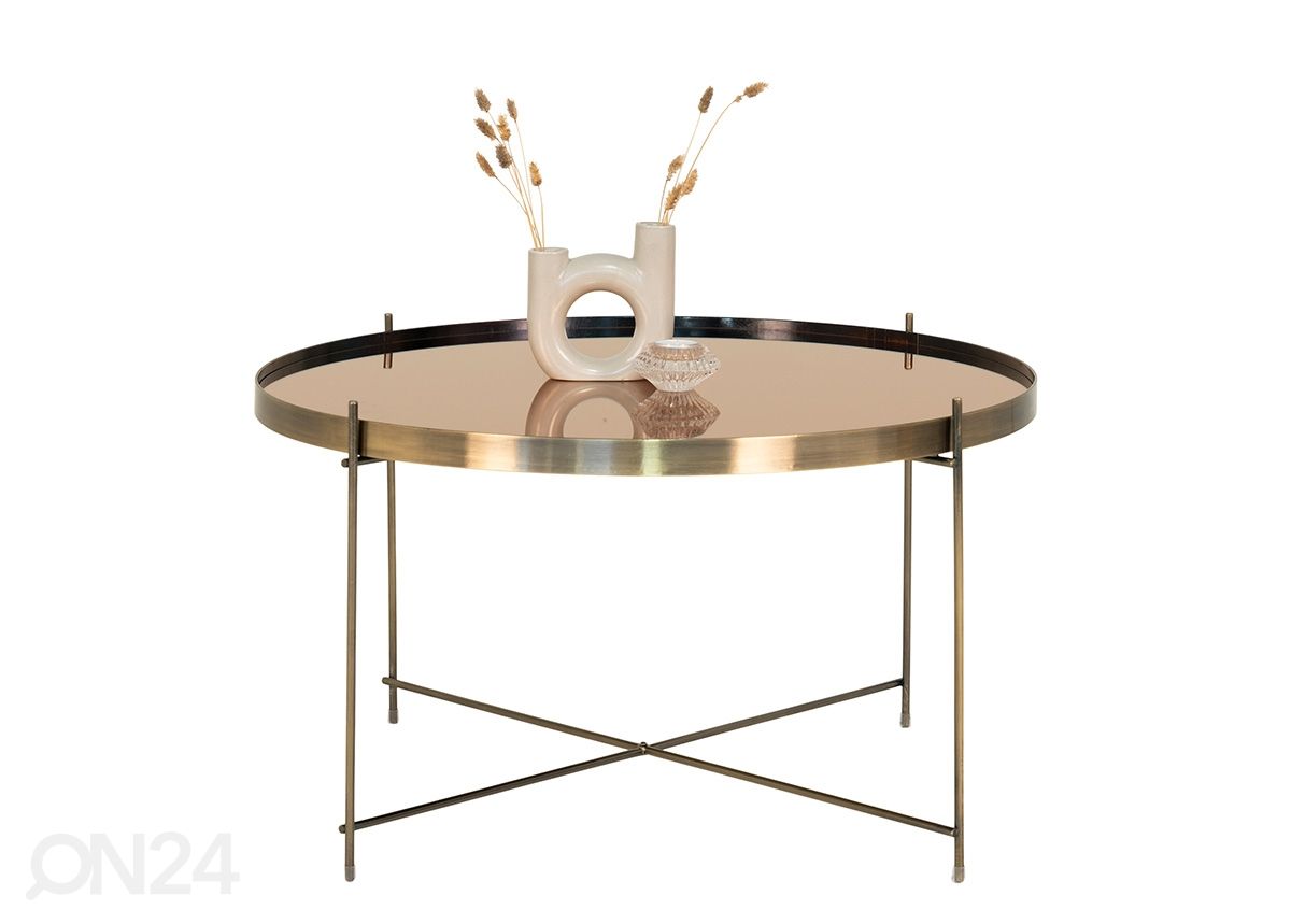 Diivanilaud Venezia Ø70 cm suurendatud