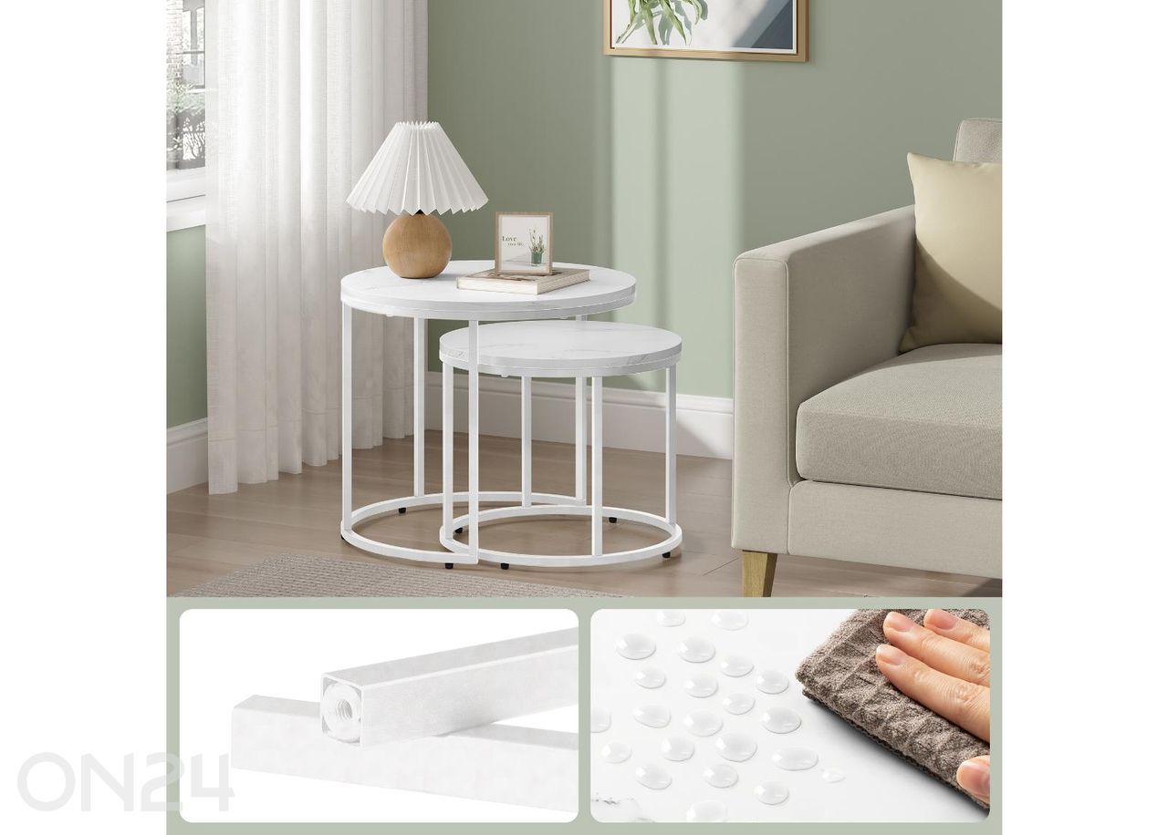 Diivanilaudade komplekt 2tk suurendatud