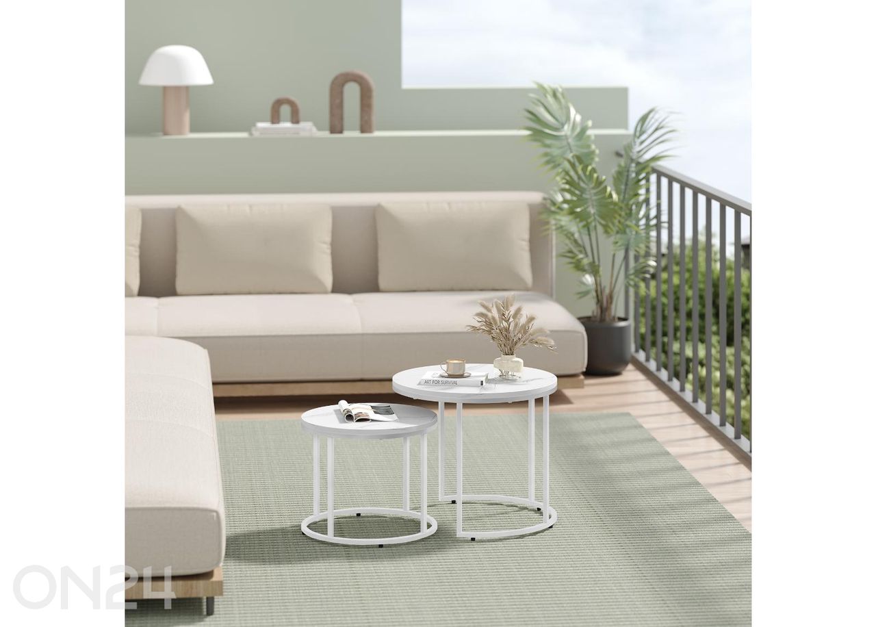 Diivanilaudade komplekt 2tk suurendatud