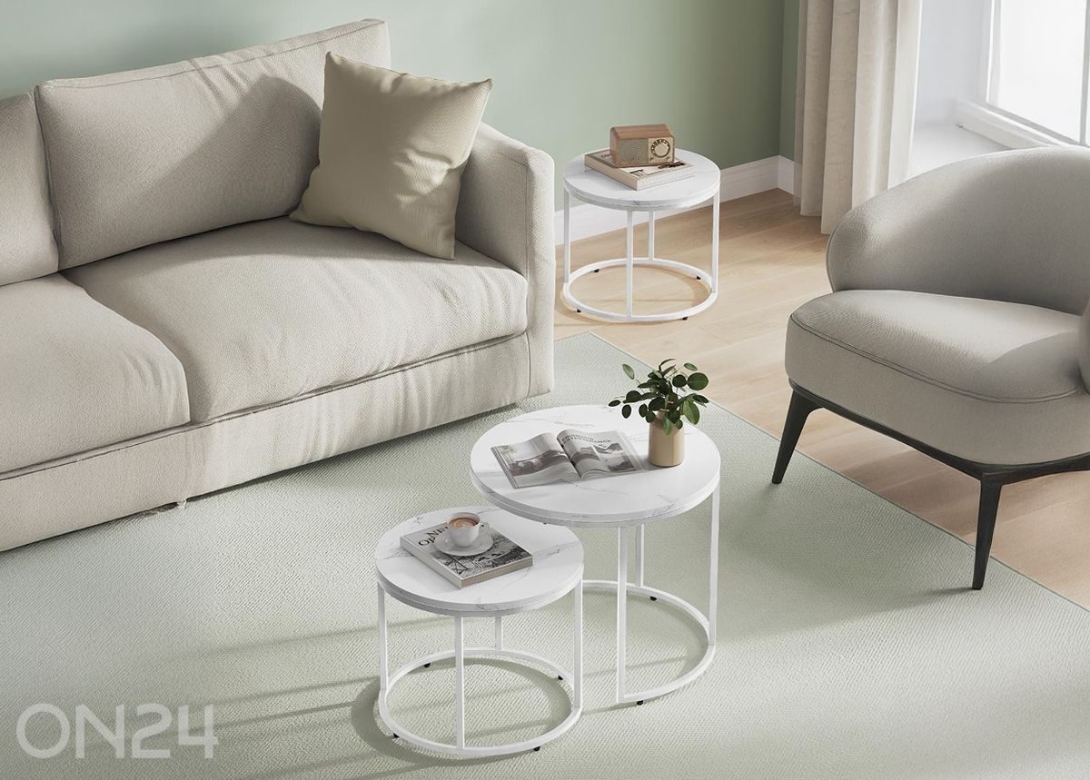 Diivanilaudade komplekt 2tk suurendatud