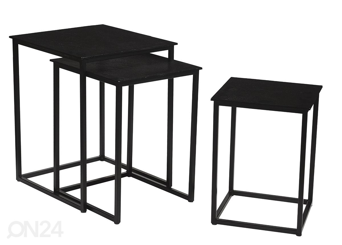 Diivanilaudade komplekt Cast Iron, 3 tk suurendatud
