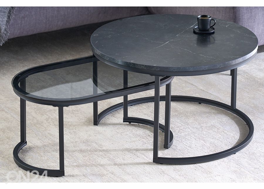 Diivanilaudade komplekt Elegance, 2 tk suurendatud