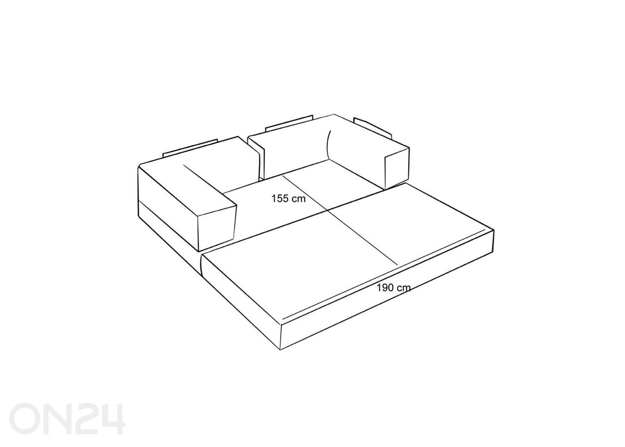 Diivanvoodi Comfort suurendatud