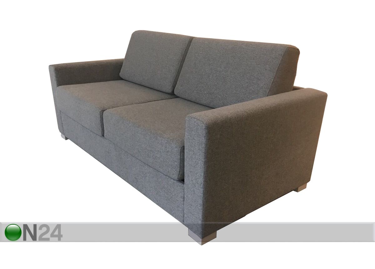 Diivanvoodi Franke 140 cm vedrumadratsiga suurendatud