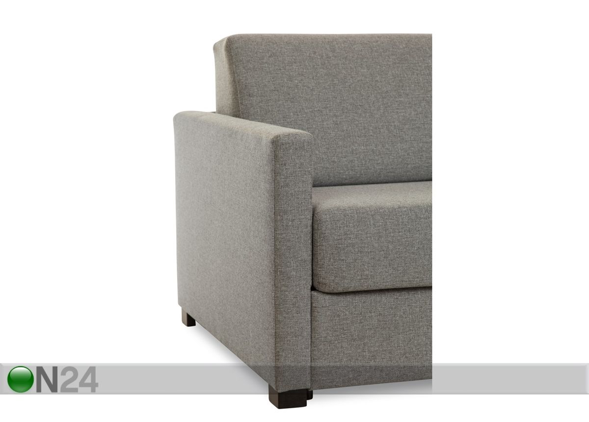 Diivanvoodi Franke + Memory foam madrats 120 cm suurendatud
