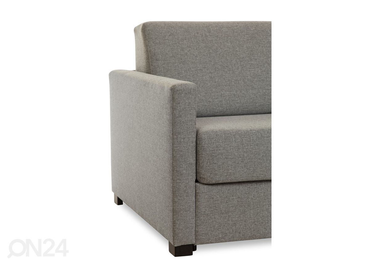 Diivanvoodi Franke + Memory foam madrats 160 cm suurendatud