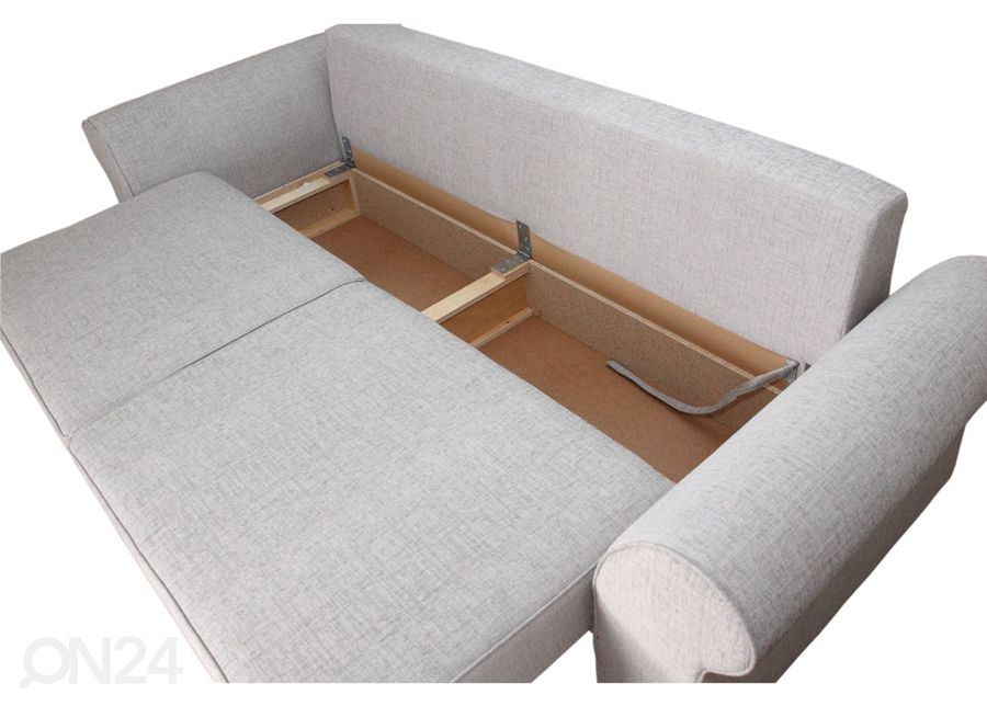 Diivanvoodi pesukastiga Bella suurendatud