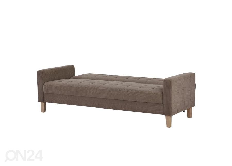 Diivanvoodi pesukastiga Ilse 204 cm suurendatud