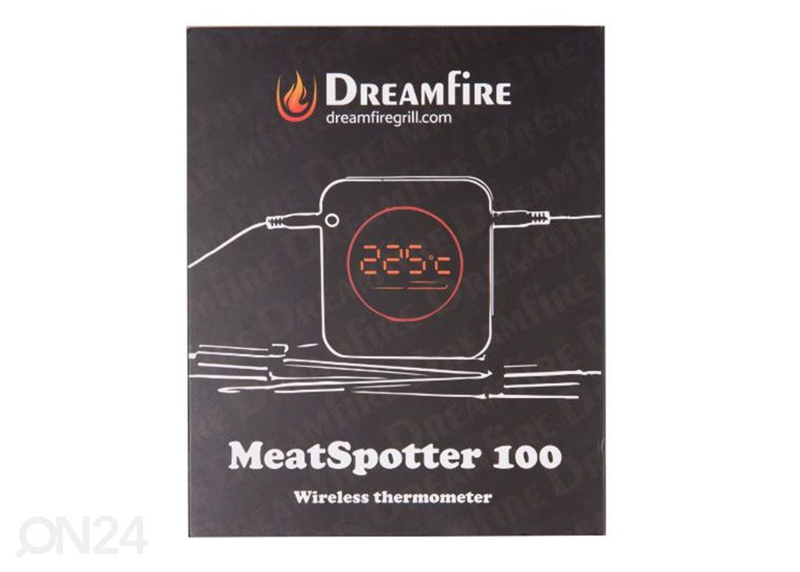 Dreamfire® Meatspotter 100 Bluetooth termomeeter 2 sondiga suurendatud