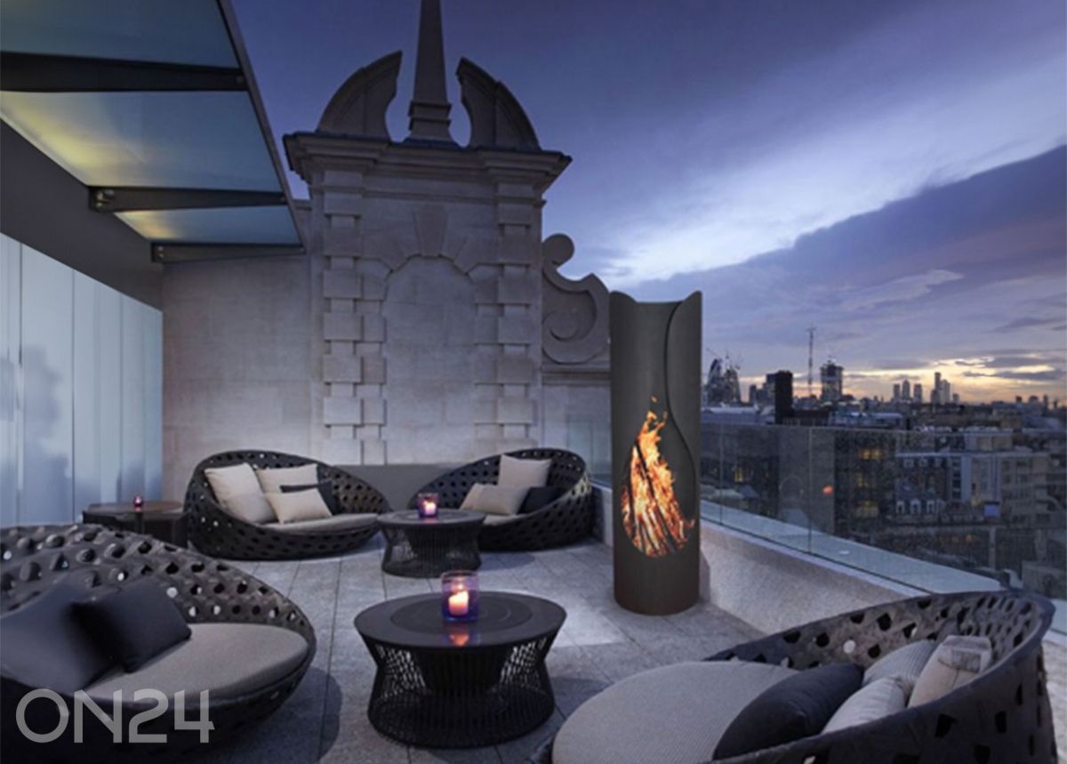 Dreamfire® välikamin Sölden Black suurendatud