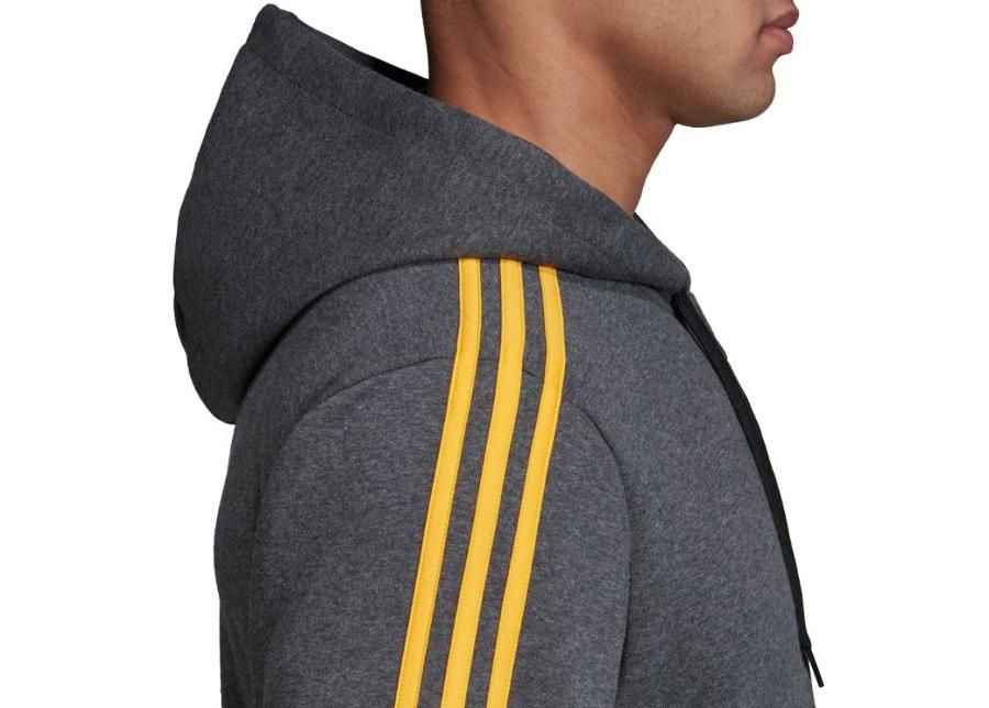 Dressipluus meestele adidas Essentials 3 Stripes FZ Fleece M EI4912 suurendatud