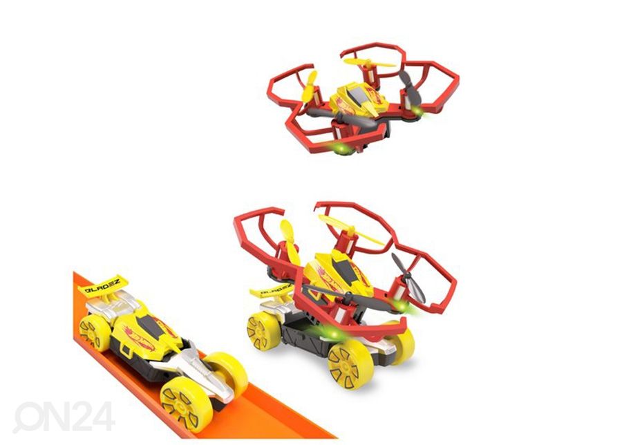 Droon-auto Hot Wheels suurendatud