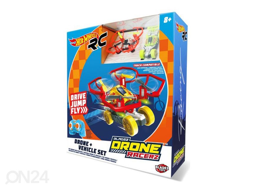 Droon-auto Hot Wheels suurendatud