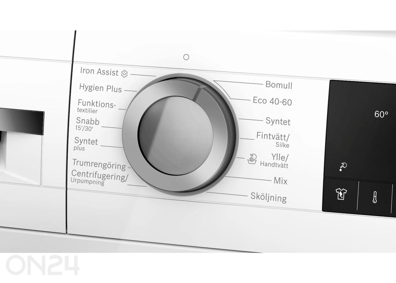 Eestlaetav pesumasin Bosch WGG244ZMSN suurendatud