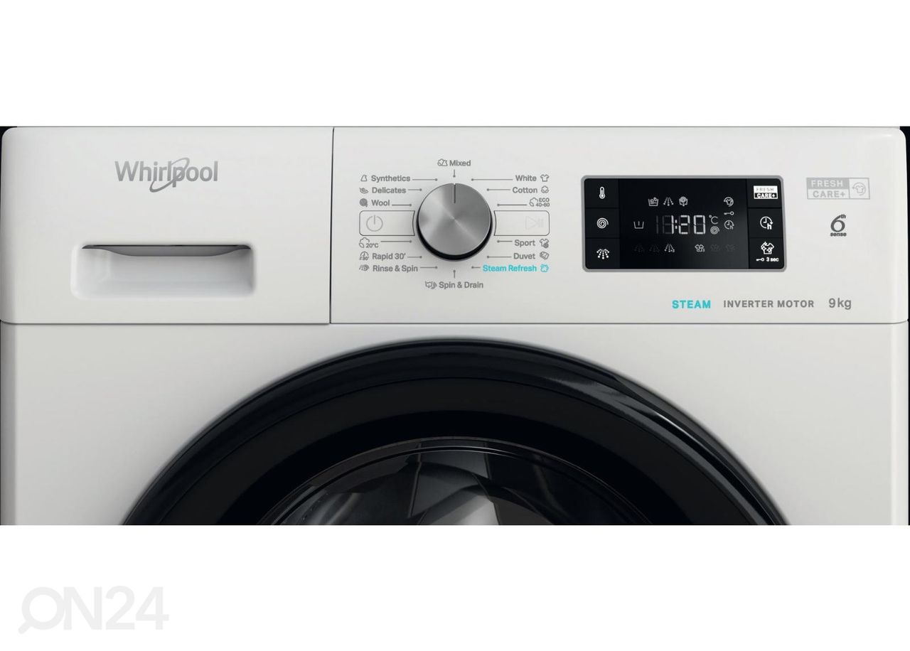 Eestlaetav pesumasin Whirlpool FFB9469BVEE suurendatud