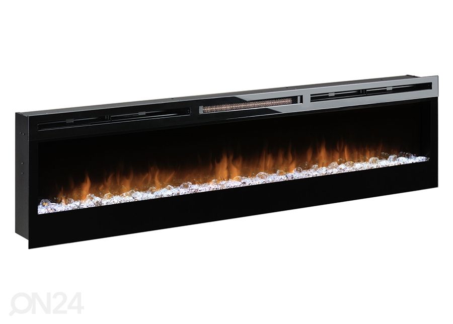 Elektrikamin seinale Dimplex Linear Prism 74 suurendatud