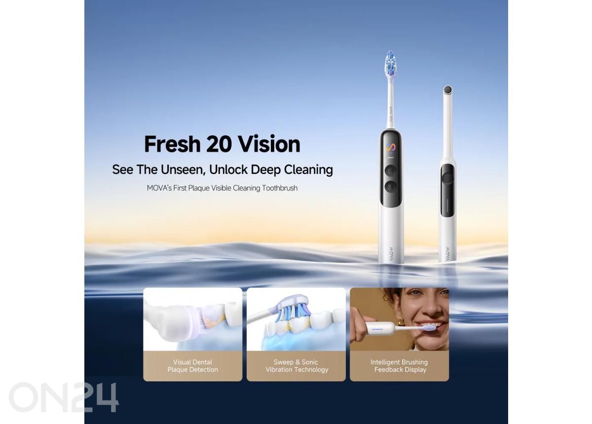 Elektriline hambahari MOVA Fresh 20 Vision suurendatud