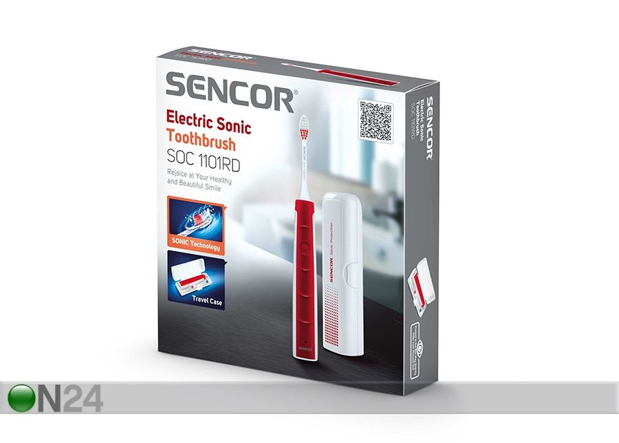 Elektriline hambahari Sencor SOC1101RD suurendatud