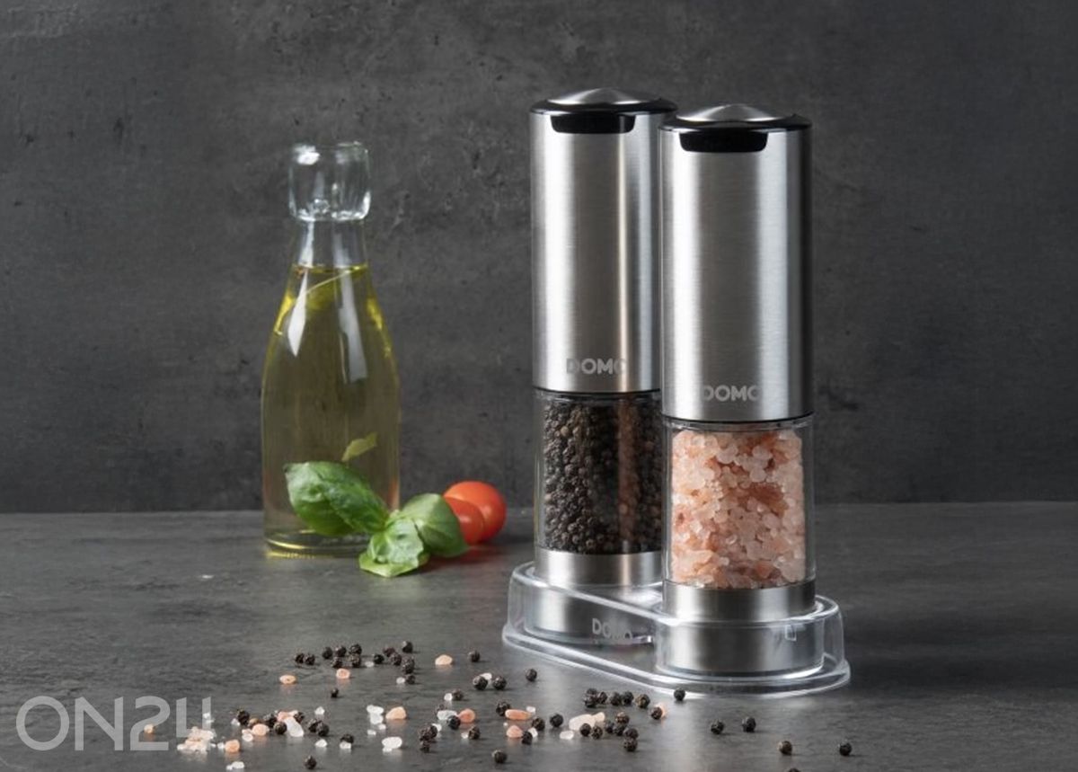 Elektriline soola-ja pipraveski, laetav suurendatud