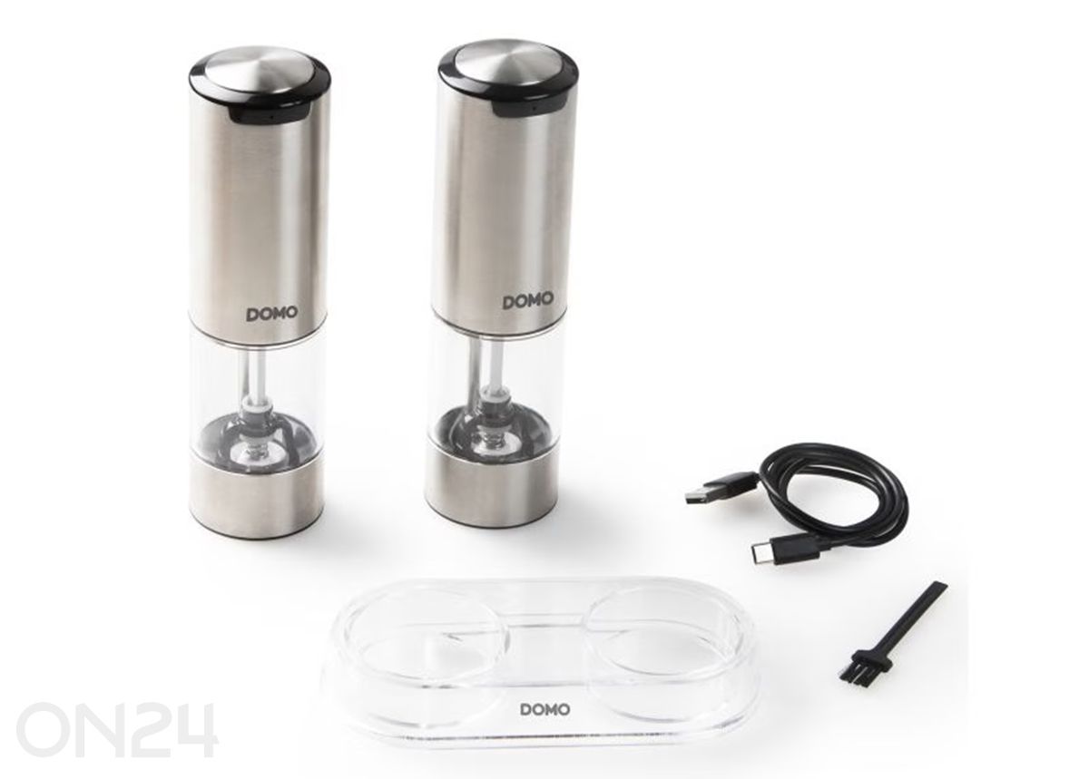 Elektriline soola-ja pipraveski, laetav suurendatud