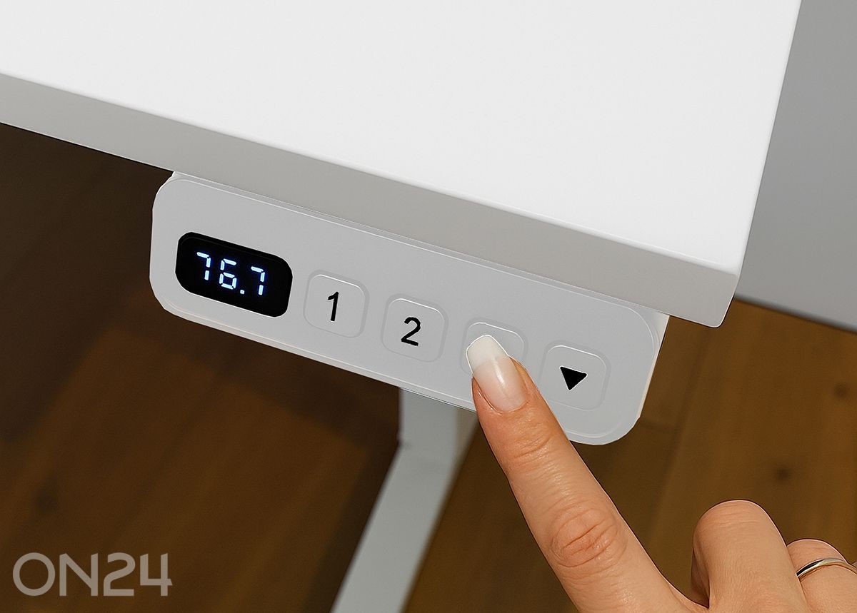 Elektriliselt reguleeritav kirjutuslaud Torge suurendatud