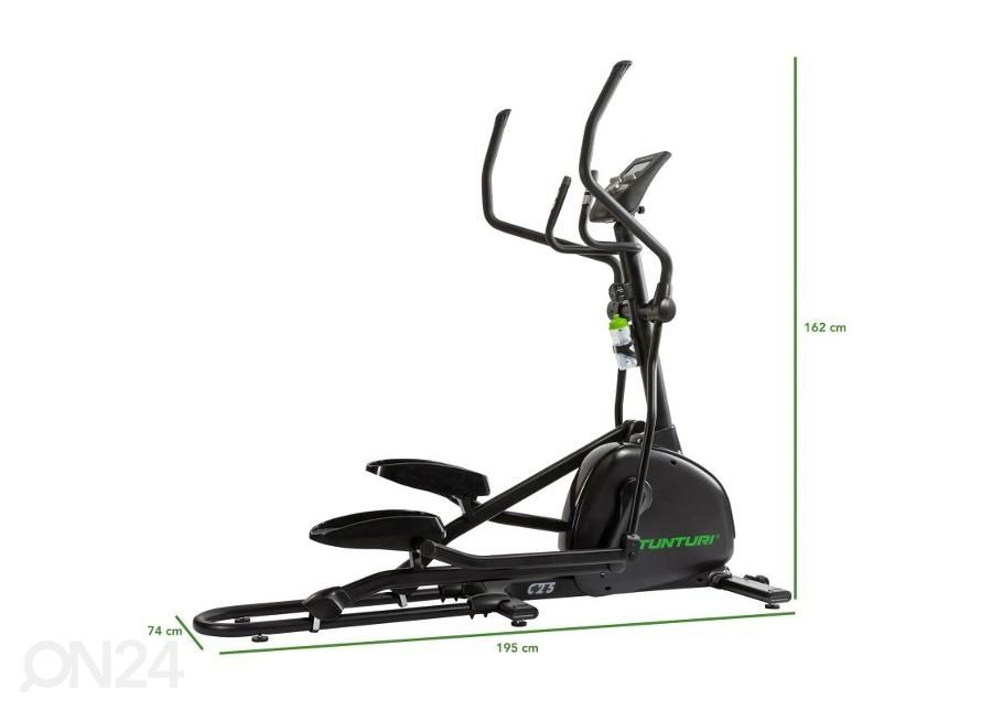 Elliptiline trenažöör Tunturi Competence C25-F suurendatud