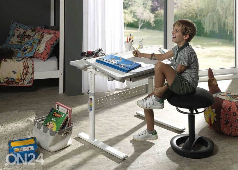 Ergonoomiline kirjutuslaud Comfortline suurendatud