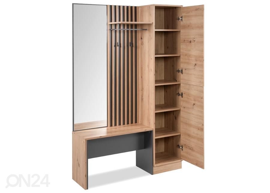 Esikukomplekt Medan 122 cm suurendatud