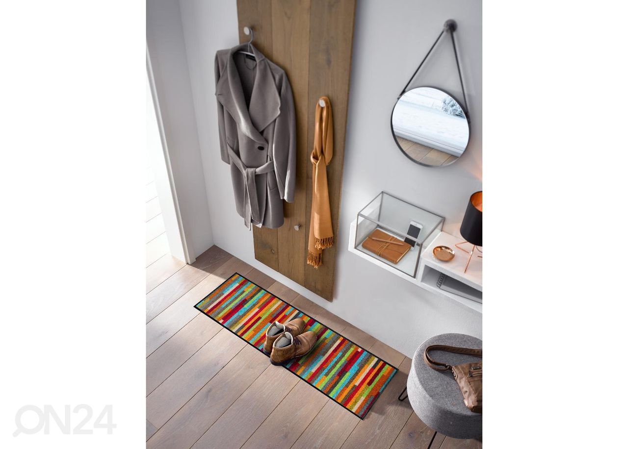 Esikumatt Mikado Stripes 35x120 cm suurendatud