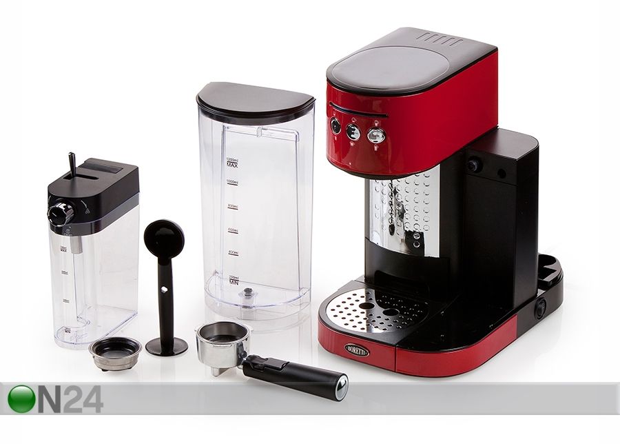 Espressomasin piimavahustajaga Boretti suurendatud