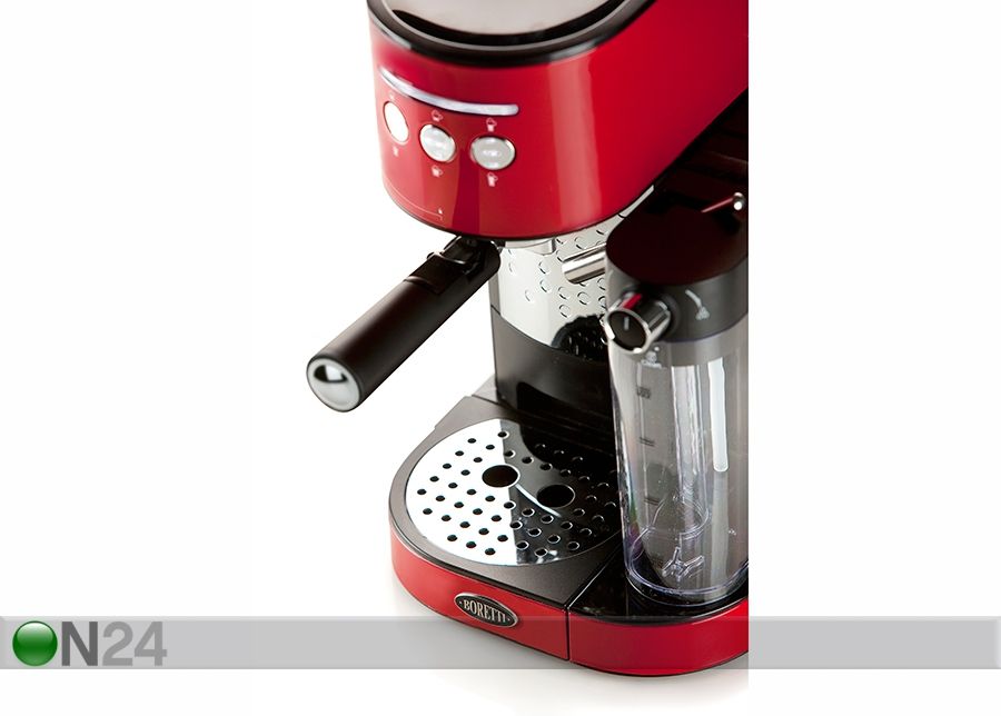 Espressomasin piimavahustajaga Boretti suurendatud