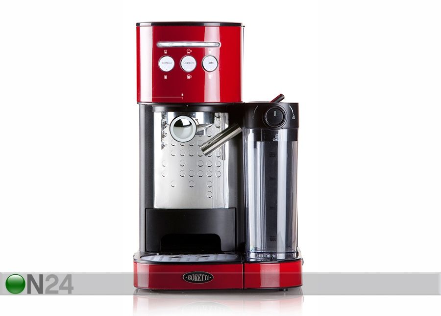 Espressomasin piimavahustajaga Boretti suurendatud