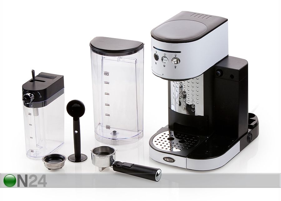 Espressomasin piimavahustajaga Boretti suurendatud