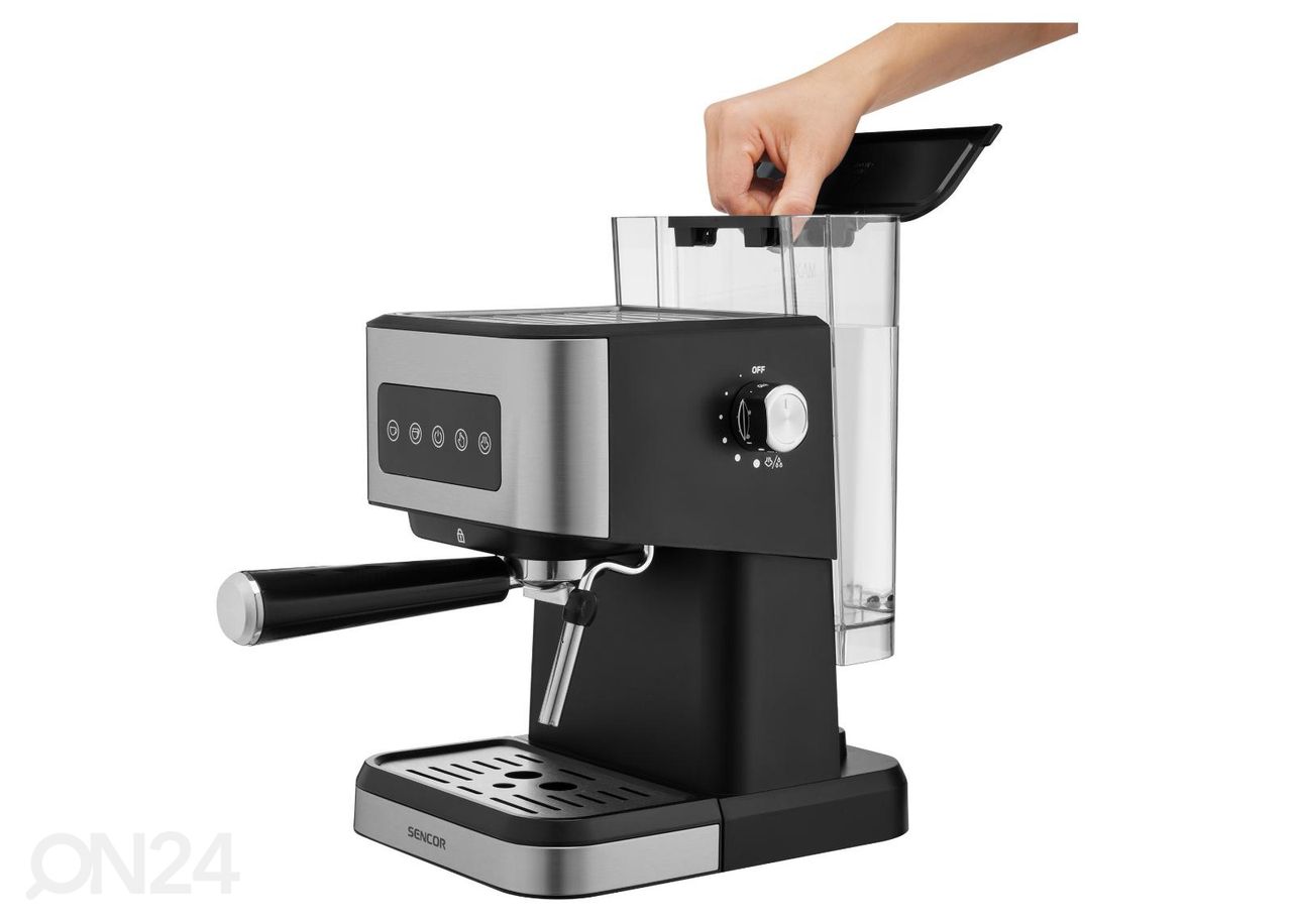 Espressomasin Sencor suurendatud