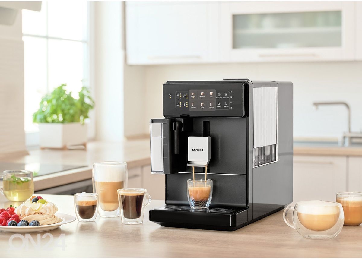 Espressomasin Sencor suurendatud