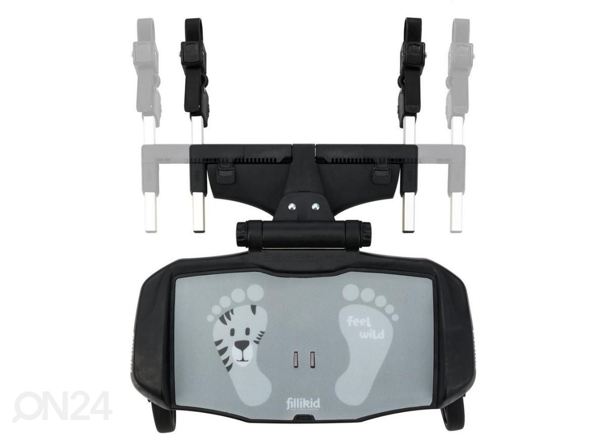 Fillikid seisulaud istmega Filliboard Wide suurendatud