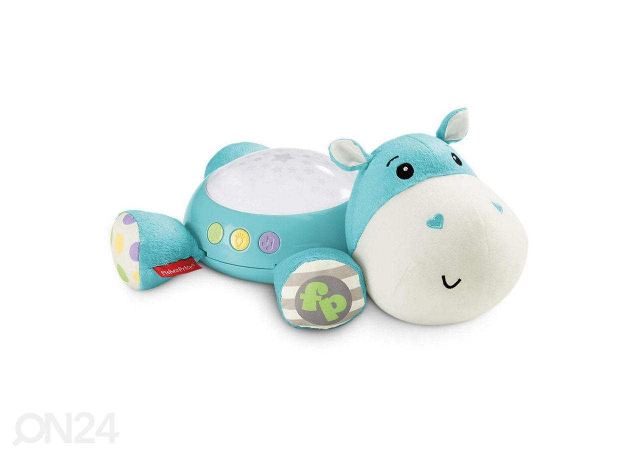 Fisher Price öölamp Jõehobu, sinine suurendatud
