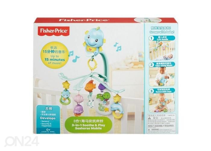 Fisher Price voodikarussell 3-1 suurendatud