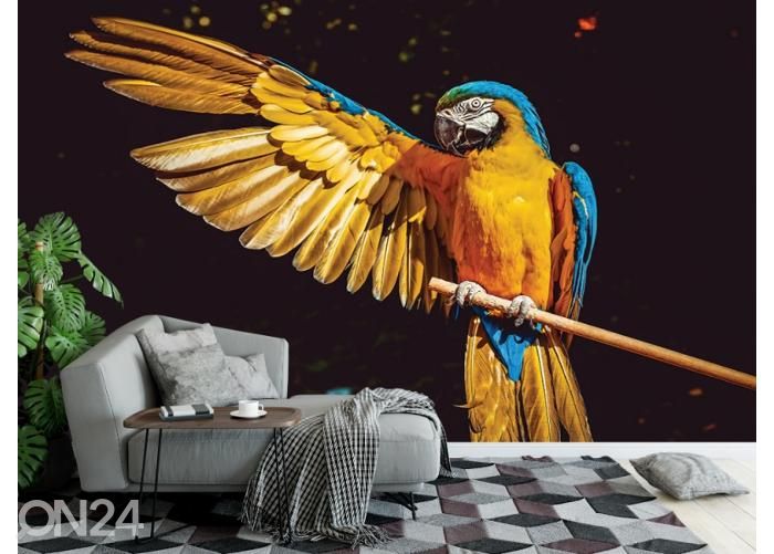 Fliis fototapeet Ara 400x260 cm suurendatud