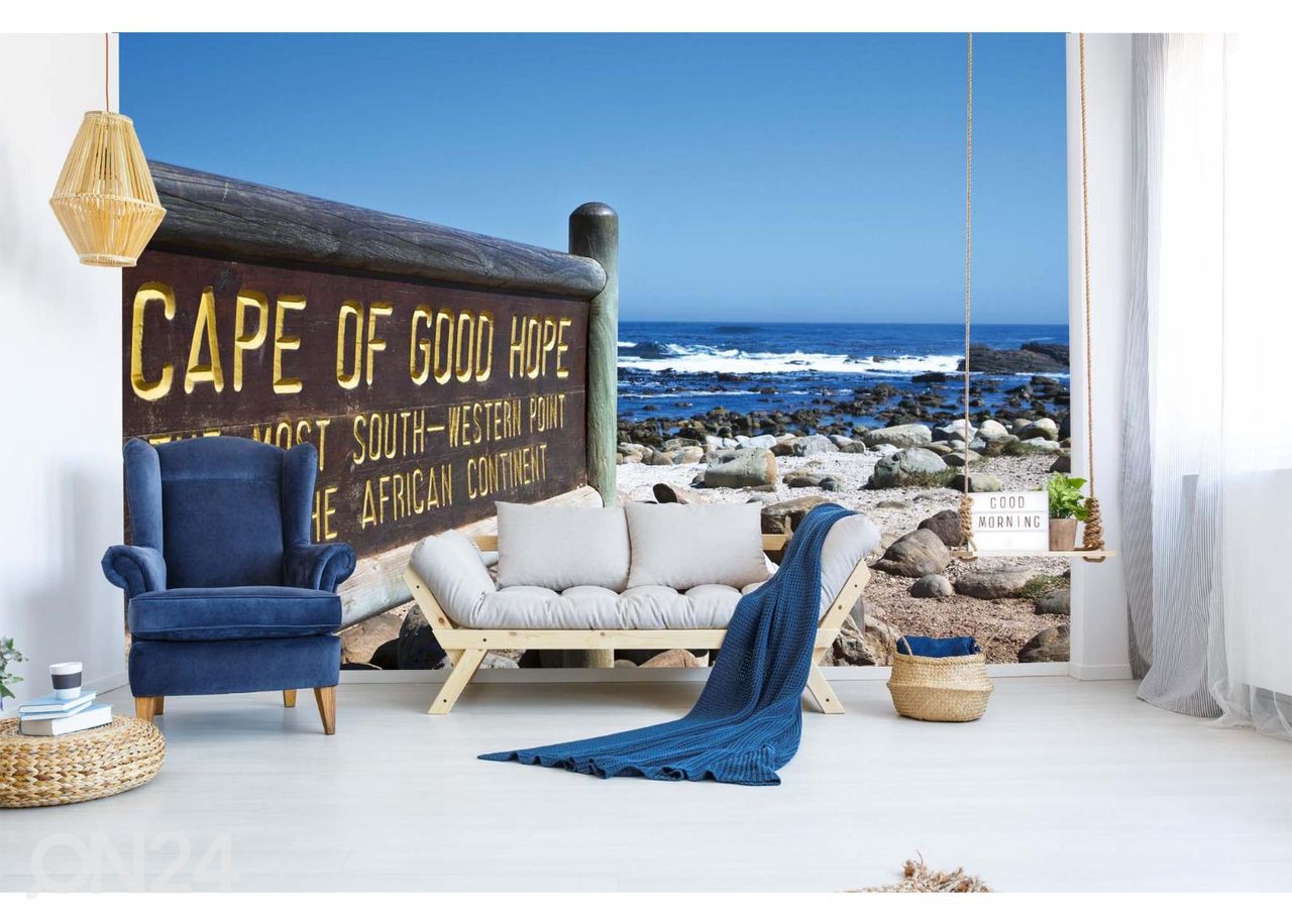 Fliis fototapeet Cape Town suurendatud