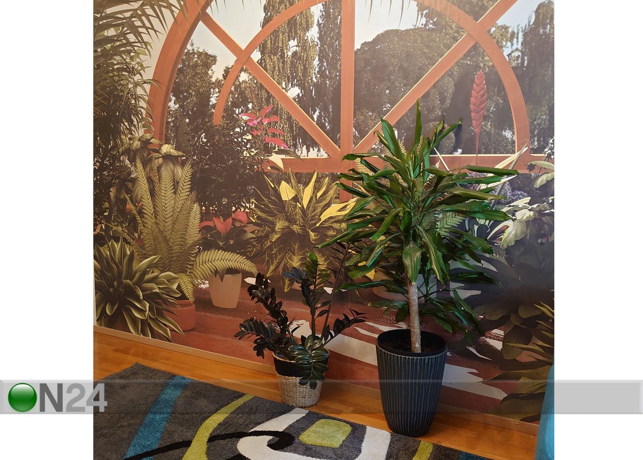 Fliis-fototapeet Conservatory 360x270 cm suurendatud