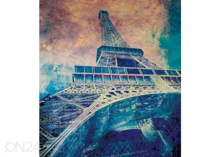 Fliis fototapeet Eiffel Tower Abstract I 150x250 cm suurendatud