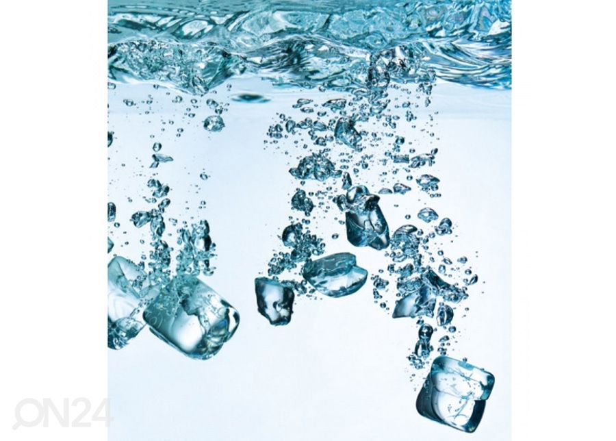 Fliis fototapeet Ice cubes 150x250 cm suurendatud