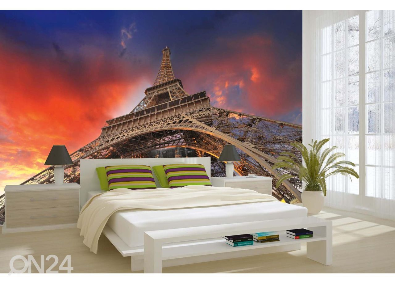 Fliis fototapeet La Tour Eiffel suurendatud