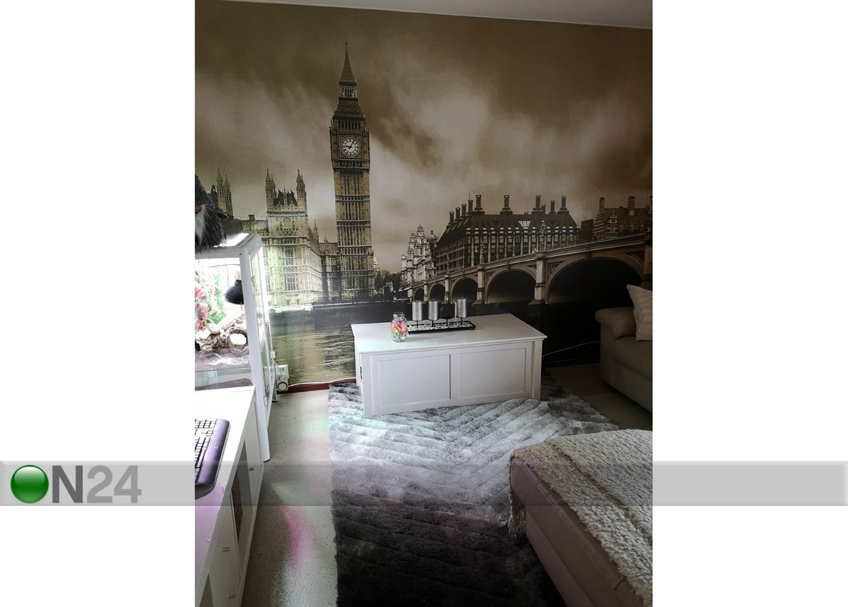 Fliis-fototapeet London 360x270 cm suurendatud