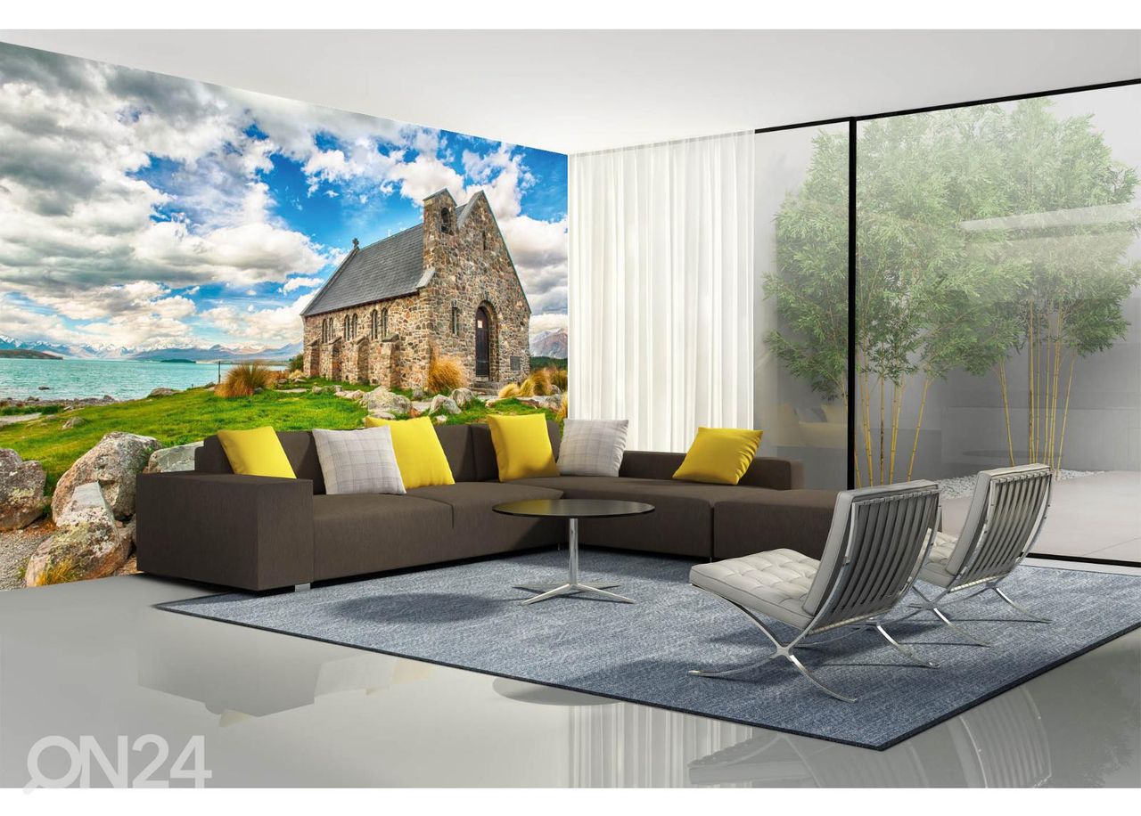 Fliis fototapeet Old Church  suurendatud