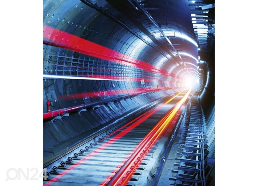 Fliis fototapeet Tunnel 150x250 cm suurendatud