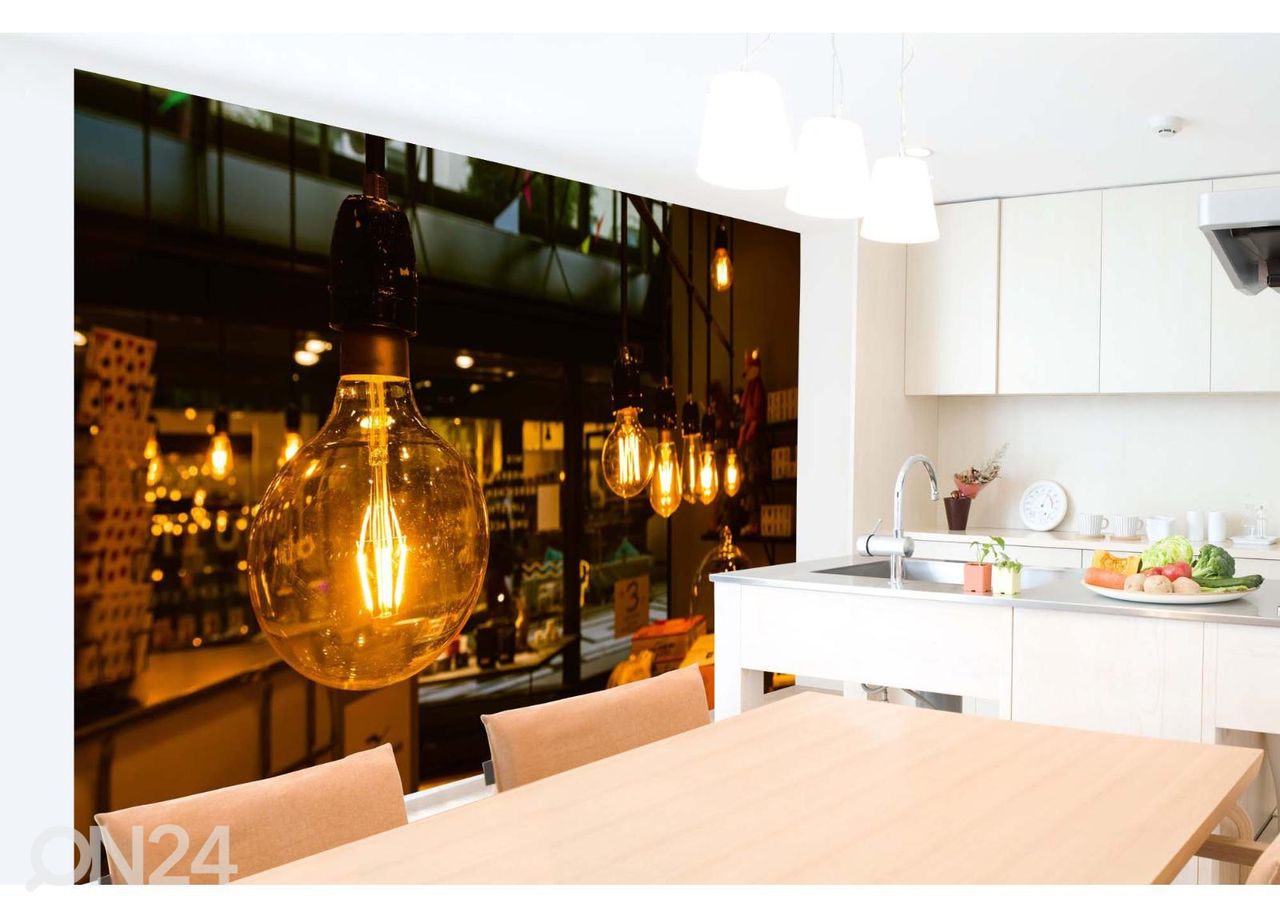 Fliis fototapeet Vintage Light  suurendatud
